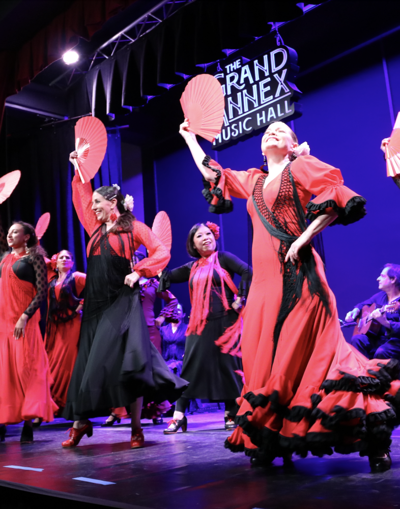 Red Flamenco Dancers